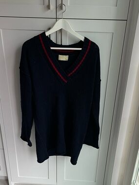 Aritzia Wilfred Free - 100% Merino Wool Varsity Style Sweater Dress